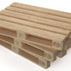 3D Render of stacked EPAL Stamped Euro Pallets